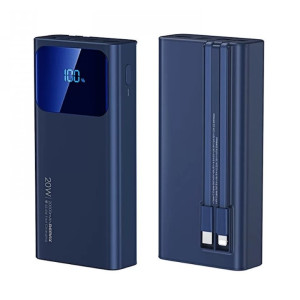 Зовнішній акумулятор (павербанк) REMAX Voyage Series 20W+22.5W PD+QC 20000mAh RPP-535 Blue